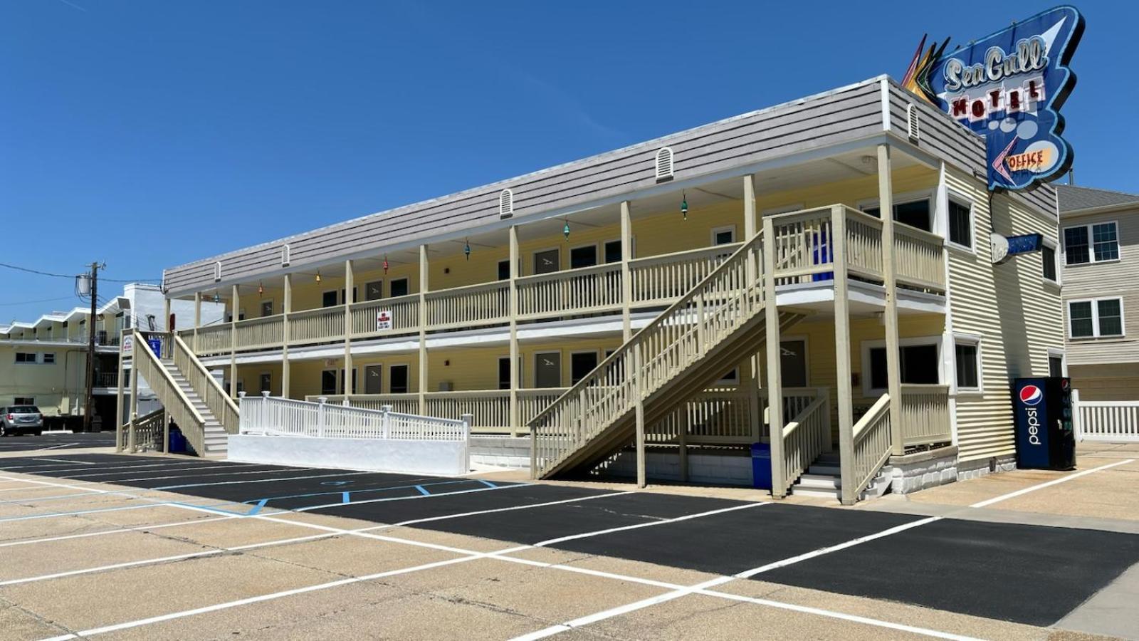 Sea Gull Motel Уайлдууд Екстериор снимка